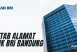 Daftar Alamat dan Nomor Telepon Bank BRI Cabang Bandung Cover